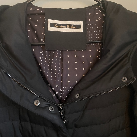 Kristen Blake Black Wool Winter Coat - Picture 5 of 6